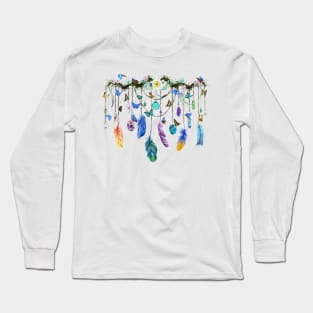 Folkstone Crystal And Butterfly Spirit Gazer Long Sleeve T-Shirt